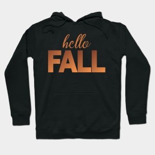 Hello Fall - Fall Vibes - Autumn Season Hoodie